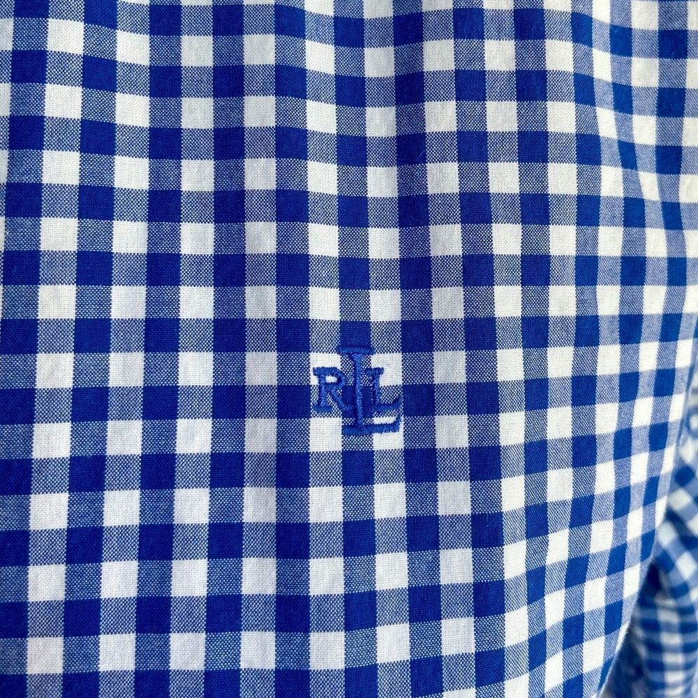 Ralph Lauren Gingham Button Down Top - image 3